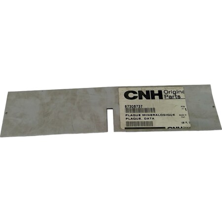 Cnh PLATE DATA, CNH OEM 87306737 87306737