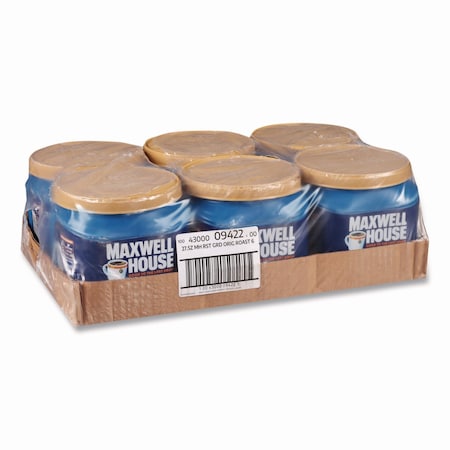 Maxwell House Coffee, Original, 27.5 oz Canister, 6PK 4300009422