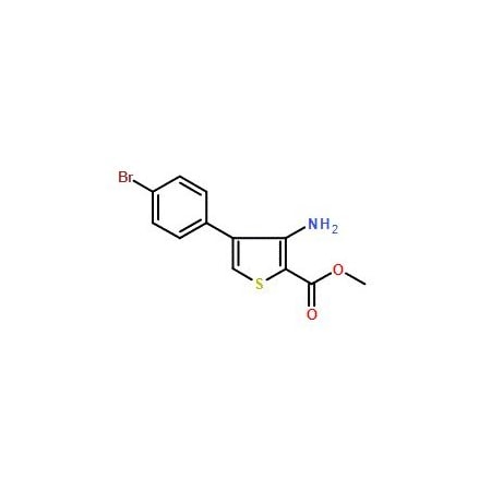 Ak Scientific Methyl 3-amino-4-(4-bromophenyl)-thiophene-2-carboxylate (250mg), CAS 156274-31-6 4912AD-250mg