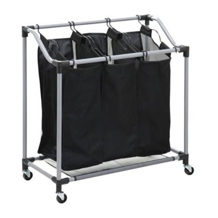 Honey-Can-Do Laundry Sorter, 3-Compartment SRT-01641