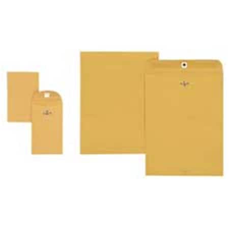 Quality Park Gummed Clasp Envelope 28Lb 3.38in.x6in. Kraft QUA37010