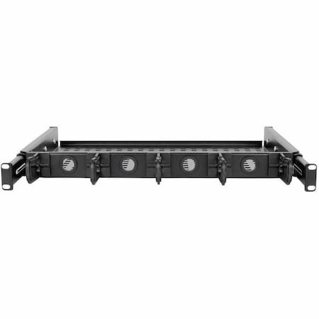 Eaton Tripp Lite Series SmartRack Cantilevered Steel Rack Shelf - 1U, Vented, Integrated Cable SRWSHELF4P1U