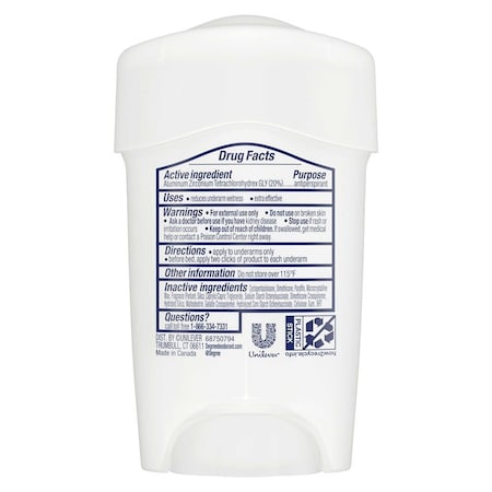 Degree Clinical Protection Stress Control White Flowers Antiperspirant Deodorant for Women, 1.7oz, 24PK 68692142