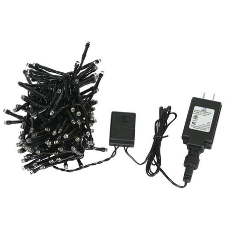Vickerman 144 Light LED Warm White 2 mm Wide Angle Cluster End-Connecting Set, 24PK X17B241