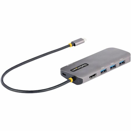 Startech.Com USB C Multiport Adapter 4K 60Hz HDMI, PD 127B-USBC-MULTIPORT