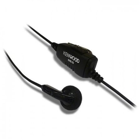 Kenwood Clip Mic With Earphone Single Pin KHS-33