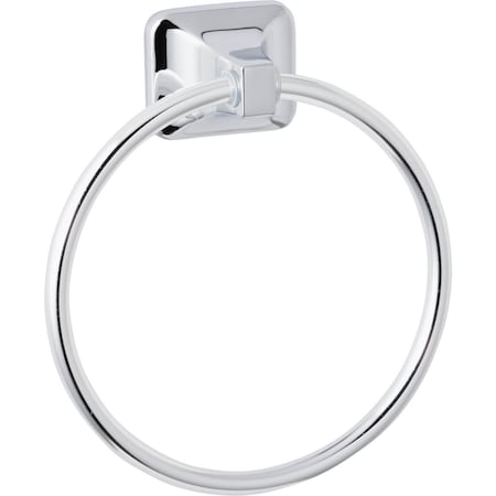 Home Impressions Vista Polished Chrome Towel Ring 409105