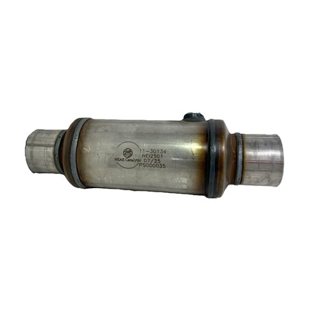 Neae Catalytic Catalytic #11-30134 Universal Tier 3 Catalytic Converter 2.5 in ID/OD 1 O2 Boss 11-30134