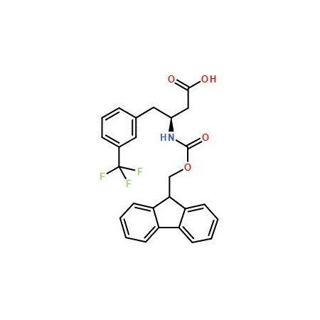 Ak Scientific Fmoc-(S)-3-Amino-4-(3-trifluoromethyl-phenyl)-butyric acid (250mg), CAS 270065-78-6 V1107-250mg