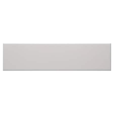 Andova Tiles Alva Grey 3-in. x 12-in. Subway Glossy Ceramic Wall Tile (12.16 Square Feet Per Box) ANDALV1307