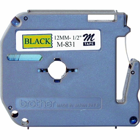 Brother Label/Ribbon Cartridge, Gold, 1/2 in W M831