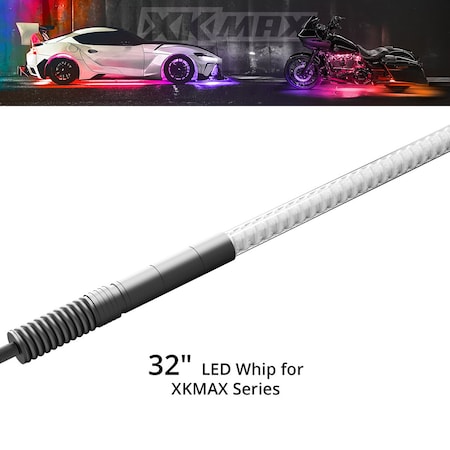 Xk Glow XKmax RGBW Whip 1x32in MX-WHIPC