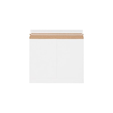 Bubblefast 200-13 1/2 x 11'' White Stayflats Lite Mailers, 200PK BFRMU1311W