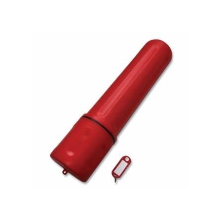 Best Welds Rod Storage Tube, 10 lb Capacity, High Impact Polyethylene, 14 in L, Red 900-BW14-RED