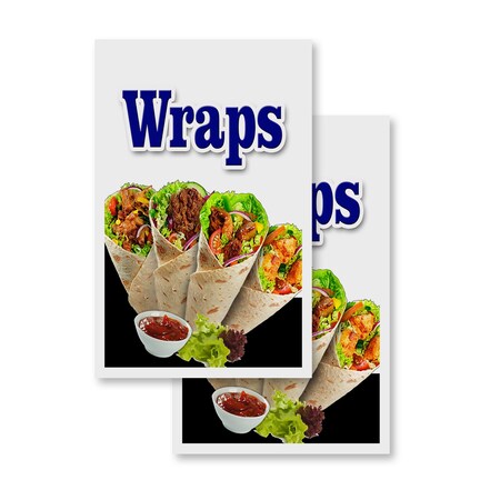 Signmission Wraps, Vinyl Decals Only 24 Inch x 36 Inch, Vinyl Decal, 2PK DSB-2436-2PACK-Wraps