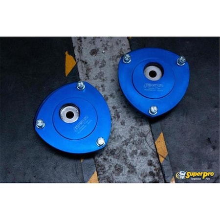 Superpro Front Upper Fixed Camber Offset Strut Mount Set for 2015 Audi A3 Quattro Premium TRC5000