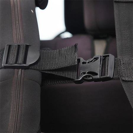 Smittybilt 9706 WRANGLER TJ CRES2 HEAVY DUTY CARGO RESTRAINT SYSTEM; BLACK 2IN WEBBING 561135