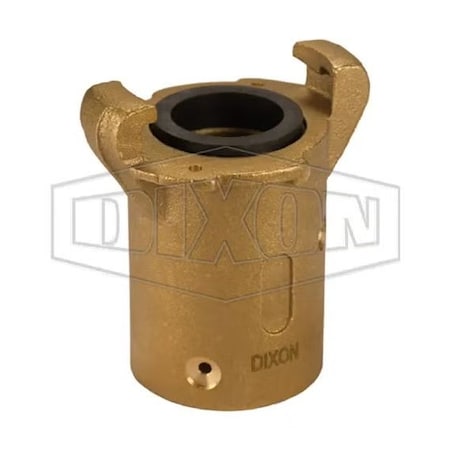 Dixon Sand Blast Quick Coupling, 3/4 x 1-1/2 in, Brass, Domestic BSB75