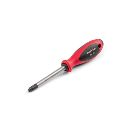 Tekton #4 Phillips Screwdriver, 4 in. Shank DWP00304