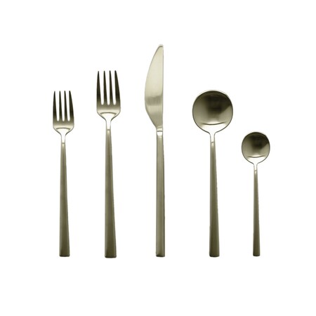 Mepra Movida Ice Champagne Flatware  Set - 5 Pcs. 103722005IC