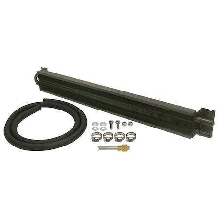 Derale 13224 24 in. Long Frame Rail Cooler with 0.34 in. Inlets DER13224