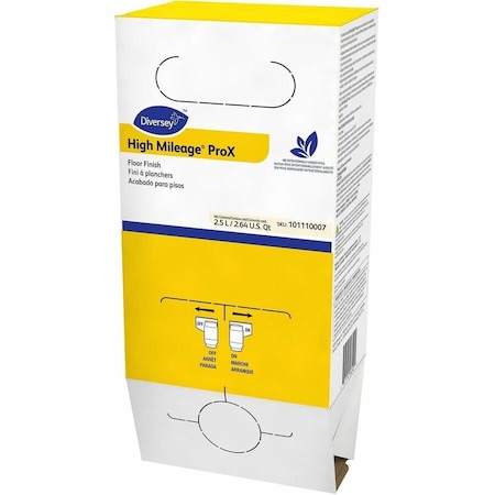 Diversey Floor Finish, 84.5 oz, Bag, PK6 101110007
