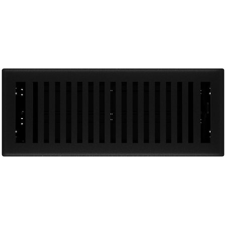 Imperial Floor Register, Polystyrene, Black Iron RG3440