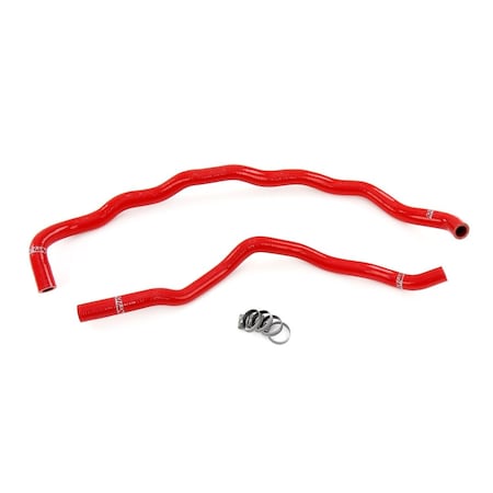 Hps Performance High Temp Reinforced Silicone Heater Coolant Hose Kit, Red,  57-2159-RED