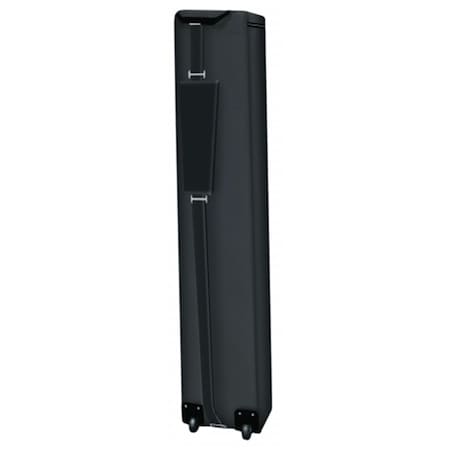 Pen2Paper Travel Bags and Cases 9-.50 in.X9-.50 in.X40 in. Portable Case with Wheel- Black PE3863044