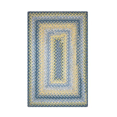 Homespice Decor Sunflowers Cotton Braided Rugs - Rectangle - 5 ft x 8 ft 414311