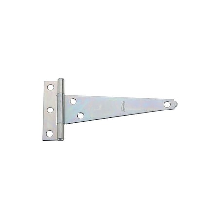 National Hardware T-Hinge, 3.16 in W Frame Leaf, 0.89 in H Frame Leaf, Steel, Zinc, Tight Pin, 13 lb, 2PK N128-702