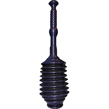 Gt Water Products Drain Plunger, 6-1/2 in Cup, Pommel Top Handle MP100-1
