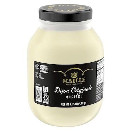 Maille Original Dijon Mustard Jar, 9.05 Pound, 4PK 67541