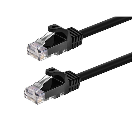 Monoprice Cat5E 24AWG Utp D Cable, 14 ft.Black 11246