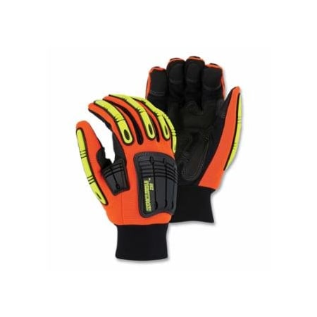 X-10 Winter Lined Thinsulate Knucklehead X10 Armor Skin Mechanics Gloves, Armor Skin, 10/Large, 12PK 472-21247HO/10