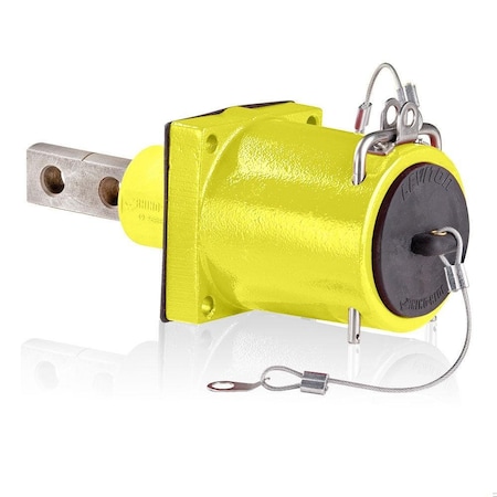 Leviton Rhino-Hide 49 Series Male Rec Yellow 49MR2-CY