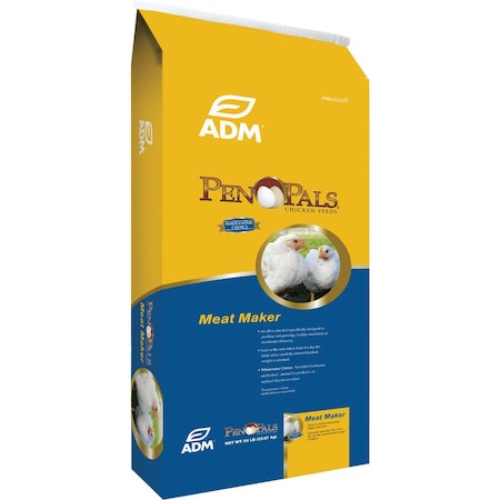 Adm Pen Pals 50 Lb. Meat Maker Chicken Feed 70012AAA44