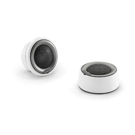 Jl Audio 1in M6 Marine Component Tweeters, White/Gray/Black, 93693, 010-03500-00, 2PK 93693/010-03500-00