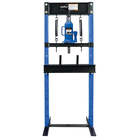 Atd Tools 12-Ton Hydraulic Shop Press with Bottle Jack ATD-7453A