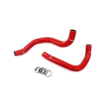 Hps Performance High Temp Reinforced Silicone Radiator Coolant Hose Kit, Red,  57-2129-RED