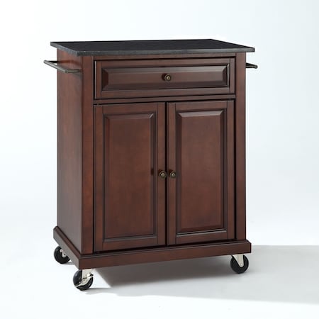Crosley Compact Granite Top Kitchen Cart KF30024EMA