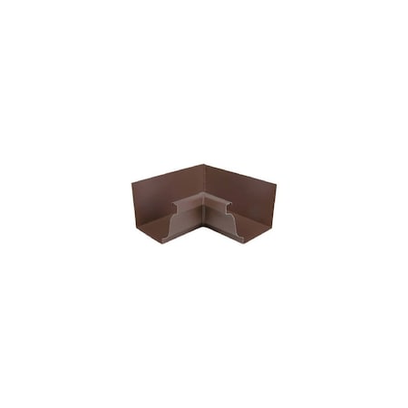 Amerimax Home Products Gutter Inside Mitre, Brown Galvanized Steel, 4-In. 1920119