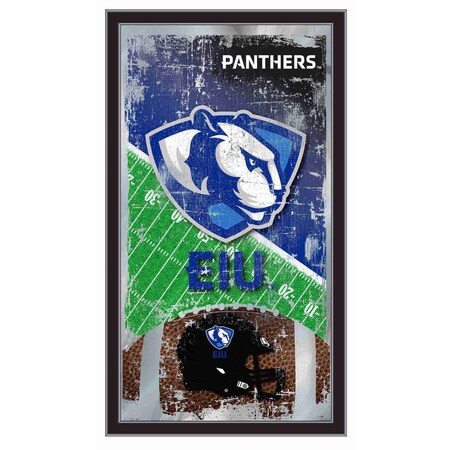 Holland Bar Stool Co Eastern Illinois 15" x 26" Football Mirror MFtblEastIL
