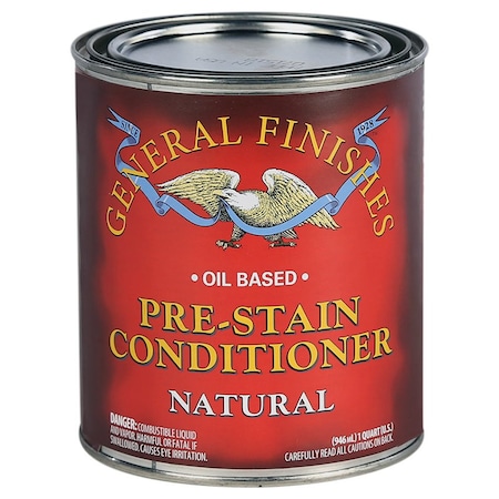 General Finishes Qt General Finishes PSQT Clear Pre-Stain Oil-Based Wood Conditioner PSHP