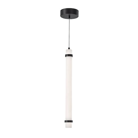 Afx Miami - LED Pendant - 24in - Black MIAP24LAJUDBK