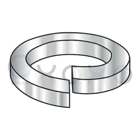 Oxoxo 1/4 High Collar Split Lock Washer 18 8 Stainless Steel, 2500PK 536527