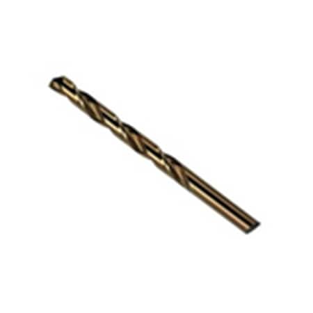 Hanson 63106 Cobalt High Speed Steel Fractional Straight Shank Jobber Length Drill Bit - 0.09 in. HAN63106