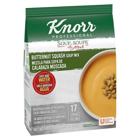Knorr Professional Soup du jour Butternut Squash Soup Mix, 15.52 Ounce, 4PK 69793750