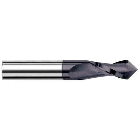 Harvey Tool 0.0550in (1.4 mm) Cutter DIA x 0.1560in (5/32) L of Cut x 120Deg. , Carbide Drill/End Mill 12974-C3