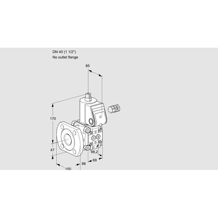 Honeywell Kromschroder VAS240/-F/NW KS88028407